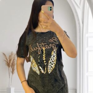 Remeras oversize batik