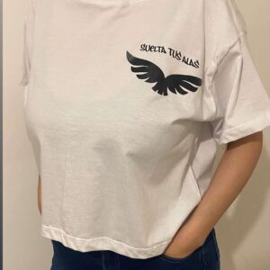 Topcrop oversize de Diseño de la marca