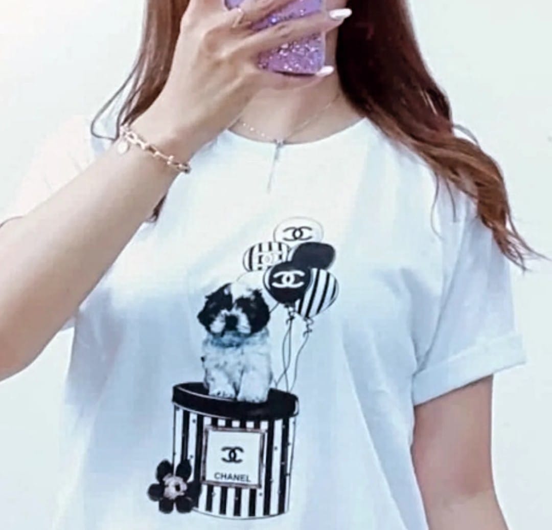 Remera de Diseño , algodón liviano " Pum" - Image 3